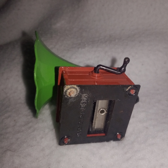 Hong Kong Other Vintage Phonograph Pencil Sharpener Made In Hong